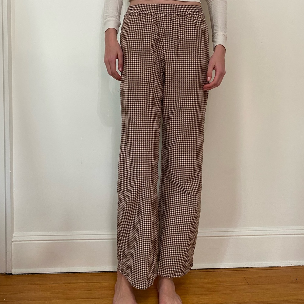Checkered pants